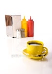Coffee Shop or Cafe Tabletop 이미지 (99927851) - 게티이미지뱅크 Coffee Shop or Cafe Tabletop