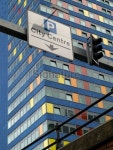 Parking and city-centre sign on gantry 이미지 (173009134) - 게티이미지뱅크 Parking and city-centre sign on gantry