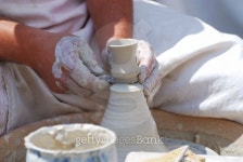 Making pottery 이미지 (117219229) - 게티이미지뱅크 Making pottery