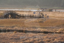 Wooden arch bridge 이미지 (145193628) - 게티이미지뱅크 Wooden arch bridge