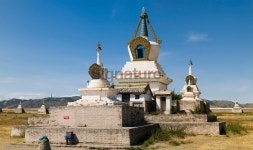 Golden Stupa at Erdene Zuu monastery, Mongolia 이미지 (172932855) - 게티이미지뱅크 Golden Stupa at Erdene Zuu monastery, Mongolia
