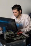 IT Technician Researching 이미지 (91621528) - 게티이미지뱅크 IT Technician Researching