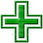 3D Pharmacy Cross 이미지 (100040641) - 게티이미지뱅크 3D Pharmacy Cross