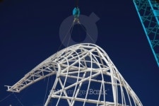 Stadium Roof Construction 이미지 (92039061) - 게티이미지뱅크 Stadium Roof Construction