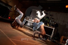 Three hip-hop dancers 이미지 (95705590) - 게티이미지뱅크 Three hip-hop dancers