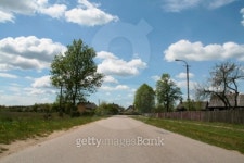 way in village,  poland 이미지 (98249807) - 게티이미지뱅크 way in village,  poland