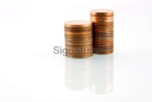 Two stacks 이미지 (172732811) - 게티이미지뱅크 Two stacks