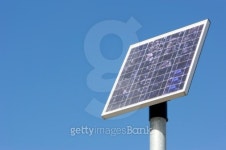 Solar Panel on Sunny Day 이미지 (94026096) - 게티이미지뱅크 Solar Panel on Sunny Day