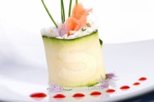 Zucchini Roll with smoked salmon 이미지 (117543548) - 게티이미지뱅크 Zucchini Roll with smoked salmon