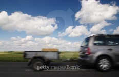 Car with trailer 이미지 (99835472) - 게티이미지뱅크 Car with trailer