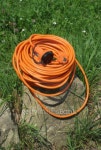 Orange electric cable 이미지 (99759354) - 게티이미지뱅크 Orange electric cable