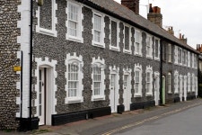 Pebbled cottages 이미지 (172885391) - 게티이미지뱅크 Pebbled cottages