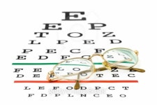 Glasses on eyesight test chart 이미지 (89354011) - 게티이미지뱅크 Glasses on eyesight test chart