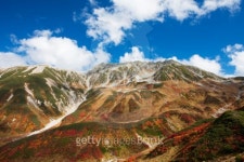 Tateyama mountain range in Autumn, Toyama Prefecture, Honshu, Japan 이미지 (106536639) - 게티이미지뱅크 Tateyama mountain... 