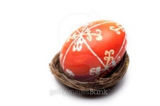 Red easter egg 이미지 (104491621) - 게티이미지뱅크 Red easter egg