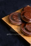 crackers with chocolate on white background 이미지 (101861231) - 게티이미지뱅크 crackers with chocolate on white background
