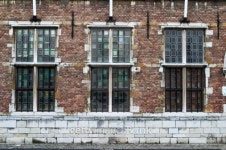 three windows of the old factory 이미지 (100297060) - 게티이미지뱅크 three windows of the old factory