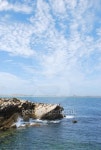 Huge rock at Baleal beach (dramatic cloudscape) 이미지 (100803779) - 게티이미지뱅크 Huge rock at Baleal beach (dramatic...