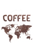 Coffee map 이미지 (101387587) - 게티이미지뱅크 Coffee map