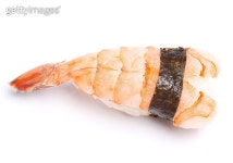 Shrimp nigiri sushi 이미지 (104726508) - 게티이미지뱅크 Shrimp nigiri sushi