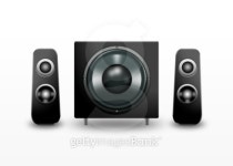 computer speakers 이미지 (95537638) - 게티이미지뱅크 computer speakers