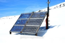 solar panels  for a meteorologic   sensor 이미지 (101033294) - 게티이미지뱅크 solar panels  for a meteorologic   sensor