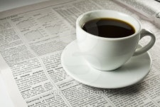 Coffee and newspaper in the morning 이미지 (101506776) - 게티이미지뱅크 Coffee and newspaper in the morning