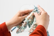 Colorful Wool Yarn and Knitting Needles 이미지 (134421229) - 게티이미지뱅크 Colorful Wool Yarn and Knitting Needles