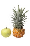 Pineapple and apple 이미지 (149053950) - 게티이미지뱅크 Pineapple and apple