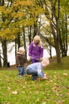 Children outdoor in a park 이미지 (98165494) - 게티이미지뱅크 Children outdoor in a park