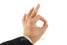 美YA손 | Hand Okay Sign Isolated On White 이미지 (117642207) - 게티이미지뱅크 Hand Okay Sign Isolated On White