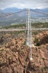Colorado Suspension Bridge Support Vertical 이미지 (135746586) - 게티이미지뱅크 Colorado Suspension Bridge Support Vertical