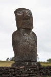 Moai statue at Easter Island 이미지 (176085523) - 게티이미지뱅크 Moai statue at Easter Island