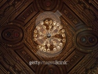 Luxurious ceiling in Miramare castle near Trieste, Italy 이미지 (101093622) - 게티이미지뱅크 Luxurious ceiling in Miramare... 