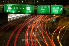 The 101 Freeway Sunset Exit 이미지 (155308366) - 게티이미지뱅크 The 101 Freeway Sunset Exit