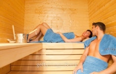 sauna couple 이미지 (92239686) - 게티이미지뱅크 sauna couple