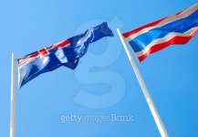 Flags of Australia and Thailand 이미지 (101397709) - 게티이미지뱅크 Flags of Australia and Thailand