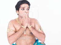 male Bharathanatyam dancer from 이미지 (95270697) - 게티이미지뱅크 male Bharathanatyam dancer from