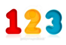 Plastic numbers 123 이미지 (100664156) - 게티이미지뱅크 Plastic numbers 123