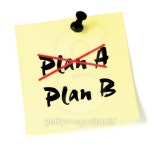 Crossing out Plan A, writing B 이미지 (100296211) - 게티이미지뱅크 Crossing out Plan A, writing B