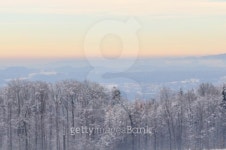 Winter sunset (XL) 이미지 (93345730) - 게티이미지뱅크 Winter sunset (XL)