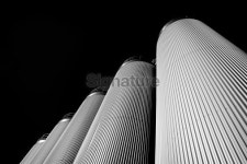 Five silos in Black and White 이미지 (173842568) - 게티이미지뱅크 Five silos in Black and White