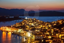 Poros at night, Greece 이미지 (91806905) - 게티이미지뱅크 Poros at night, Greece