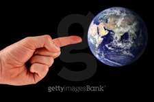 Pointing at Earth 이미지 (94024916) - 게티이미지뱅크 Pointing at Earth