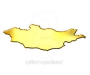 Mongolia 3d Golden Map 이미지 (100567491) - 게티이미지뱅크 Mongolia 3d Golden Map