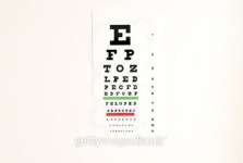 eye exam chart 이미지 (100764971) - 게티이미지뱅크 eye exam chart
