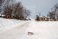 Hill Road in Winter 이미지 (94739536) - 게티이미지뱅크 Hill Road in Winter