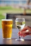 Wine and beer 이미지 (108484683) - 게티이미지뱅크 Wine and beer