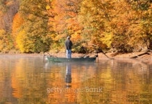 Fishing on a Bright Autumn Day 이미지 (91819550) - 게티이미지뱅크 Fishing on a Bright Autumn Day
