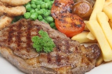 Sirloin Steak Dinner 이미지 (147679732) - 게티이미지뱅크 Sirloin Steak Dinner